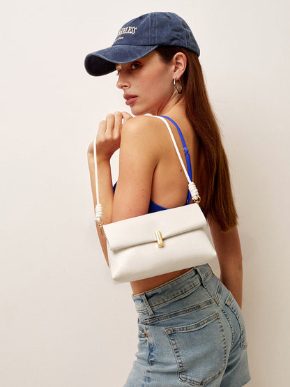 Düğüm Saplı Katlanabilir Omuz Çantası