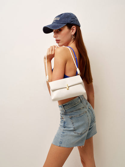 Düğüm Saplı Katlanabilir Omuz Çantası