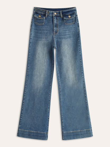 Orta Bel Dekor Cepli Pantolon