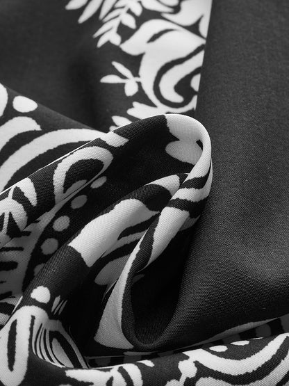 Smokin Çiçek Desenli Tulum