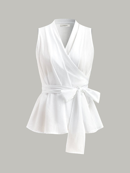 Sarma Bağlamalı Peplum Üst