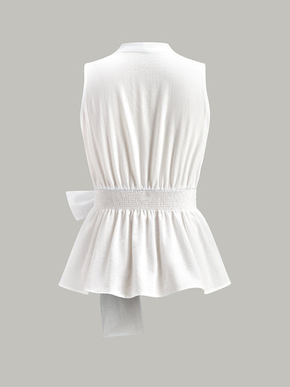 Sarma Bağlamalı Peplum Üst