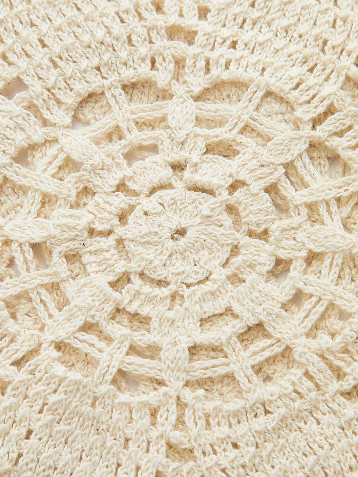 İşlemeli Tığ İşi Üst