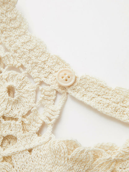 İşlemeli Tığ İşi Üst