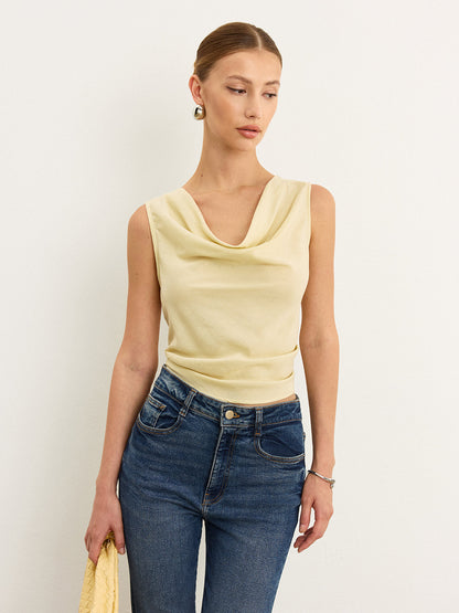 Bağlamalı Fiyonklu Tank Top