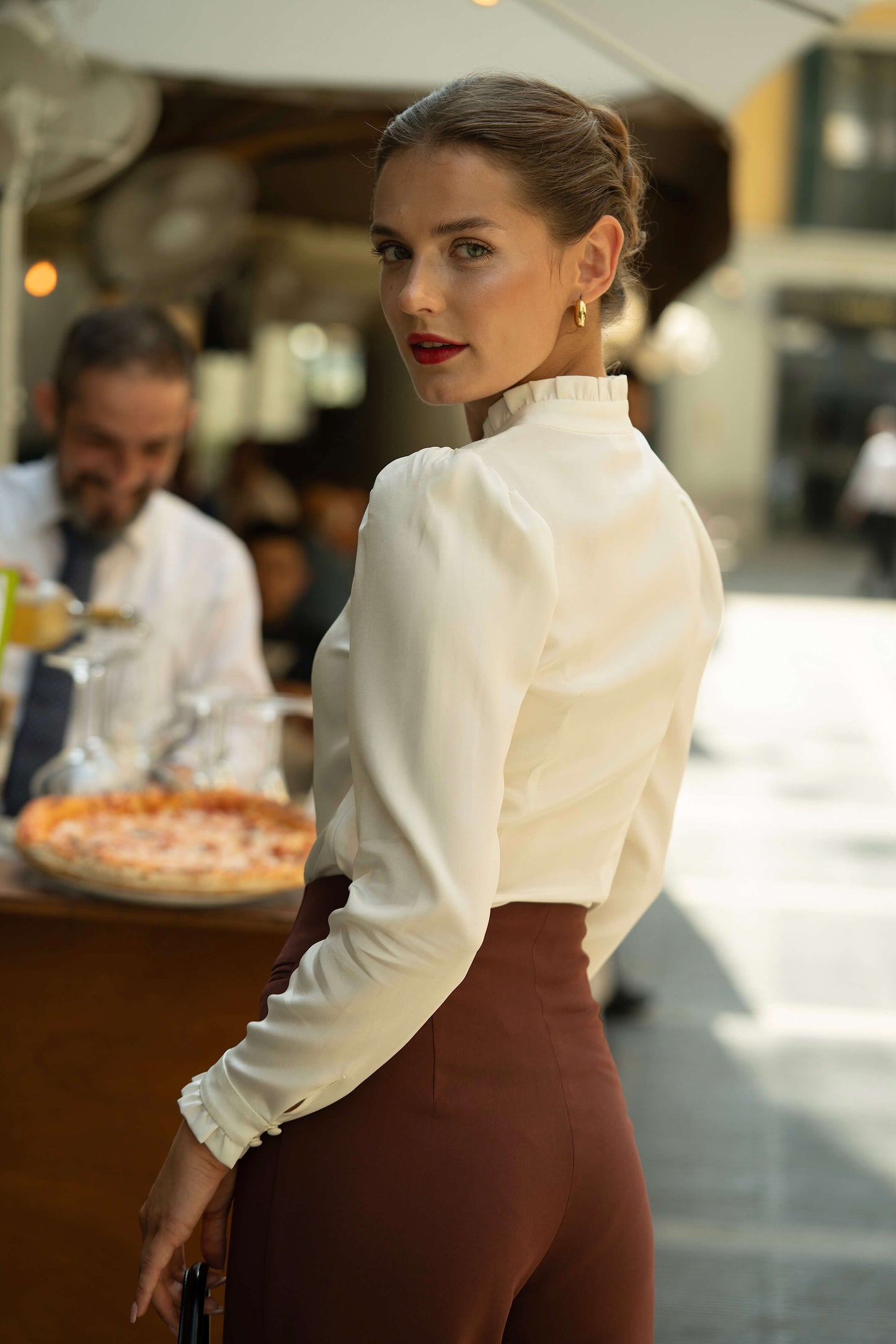 Alyson Yüksek Belli Pantolon